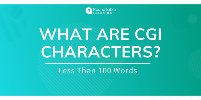 What Are CGI Characters? Less Than 100 Words