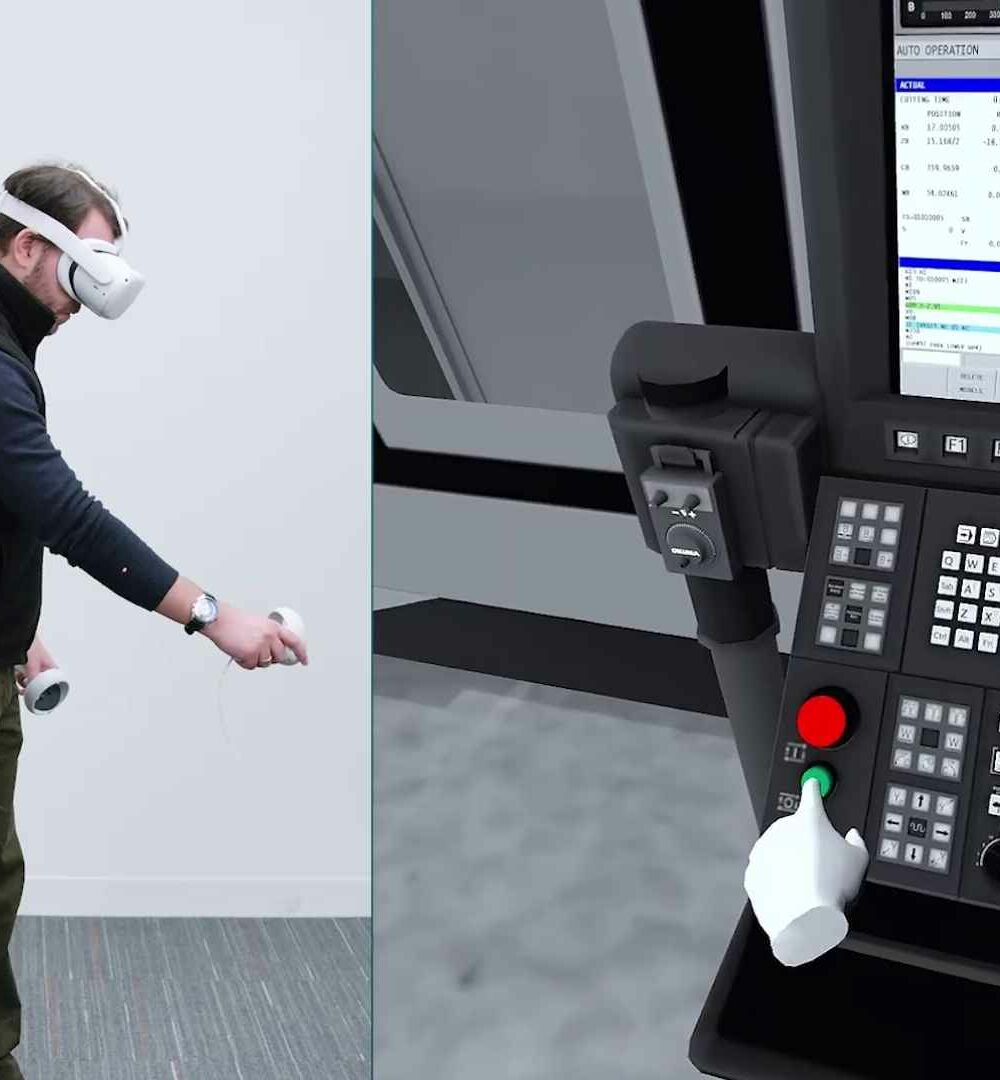 Virtual Reality CNC Operator Training