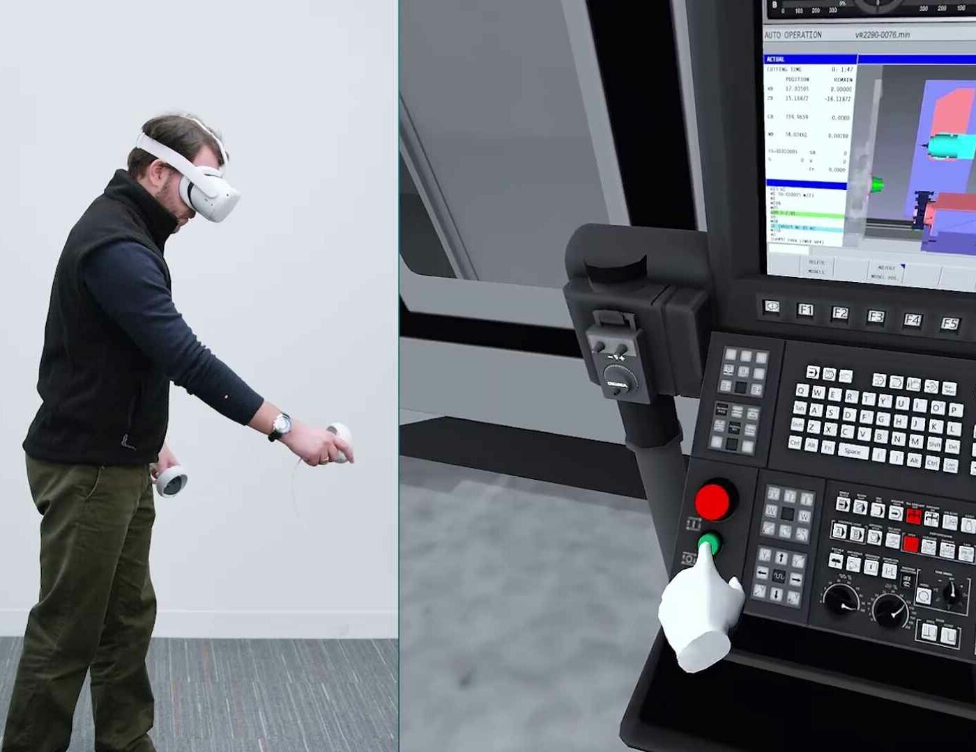 Virtual Reality CNC Operator Training