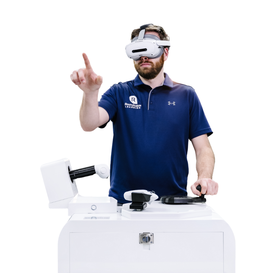 VR manufacturing training